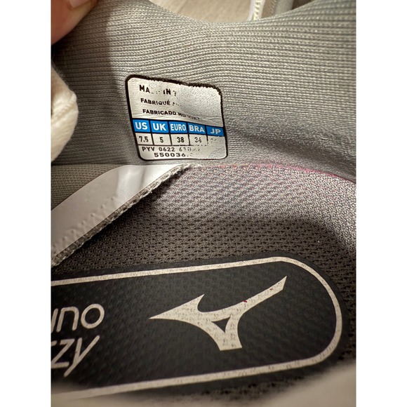 Mizuno Wave Exceed Tour 5 Women Tennis Shoes White Size 7.5 - Picture 6 of 7